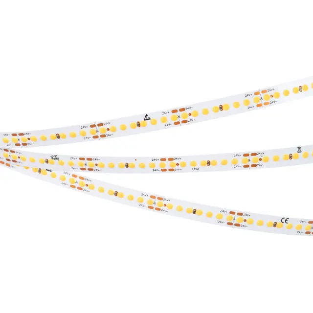 Светодиодная лента DOT-X192-10mm 24V White6000 (16 W/m, IP20, 5m), ракурс 2