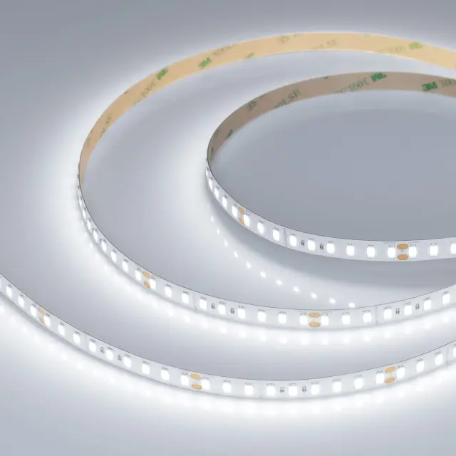 Светодиодная лента ULTRA-C126-10mm 24V White6000 (14.4 W/m, IP20, 5630, 5m), ракурс 3