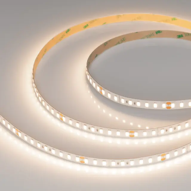 Светодиодная лента ULTRA-C126-10mm 24V Warm3500 (14.4 W/m, IP20, 5630, 5m), ракурс 4