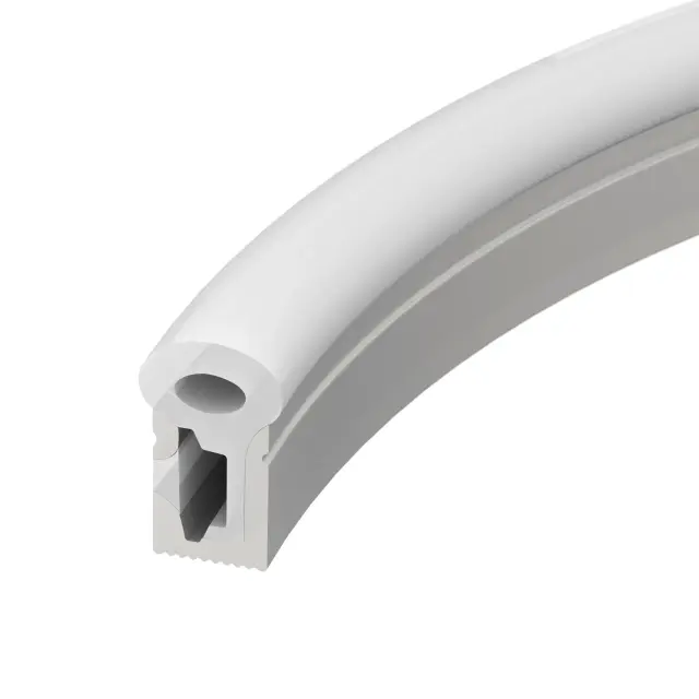 Силиконовый профиль WPH-FLEX-0817-SIDE-S8-5m WHITE
