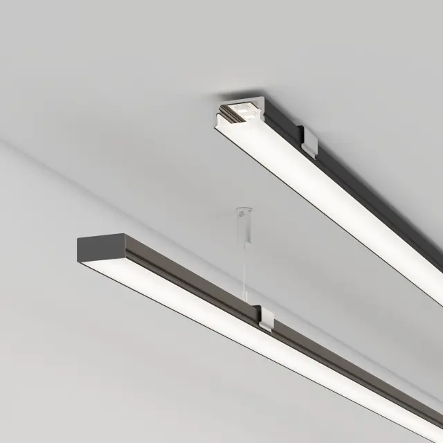 Профиль LINE-1708-2000 ANOD BLACK, ракурс 5