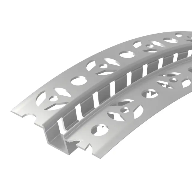 Профиль FANTOM-BENT-W12-TOP-2000 ANOD, ракурс 2
