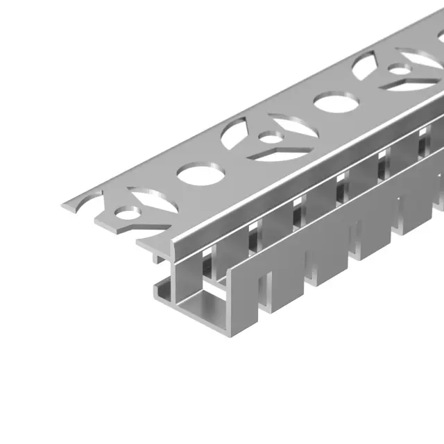 Профиль FANTOM-BENT-W12-TOP-EDGE-2000 ANOD, ракурс 2