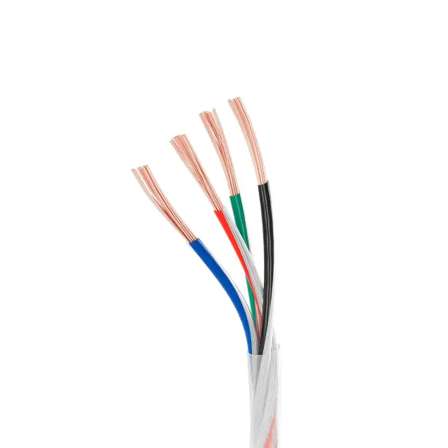 Провод питания ARL-20AWG-CLEAR-4Wire-CU-Double (4x0.75mm), бухта 50 м