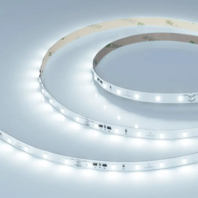 Светодиодная лента IC-A60-8mm 24V Cool 8K (4.8 W/m, IP20, 2835, 10m)
