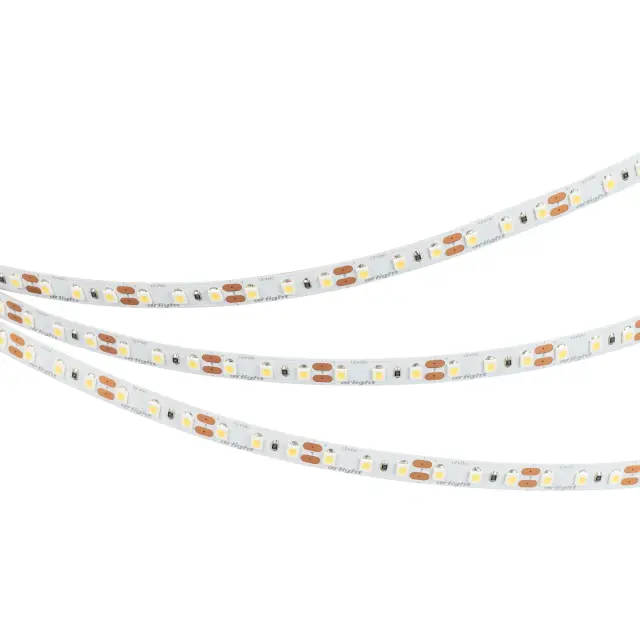 Светодиодная лента NT-A120-8mm 12V Warm2400 (9.6 W/m, IP20, 3528, 5m)