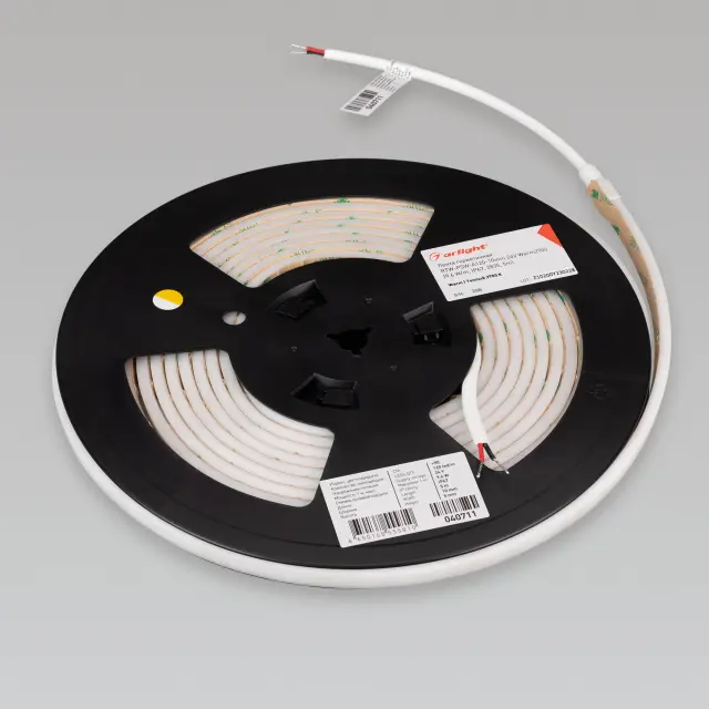 Светодиодная лента герметичная RTW-PSW-A120-10mm 24V Warm2700 (9.6 W/m, IP67, 2835, 5m), ракурс 4