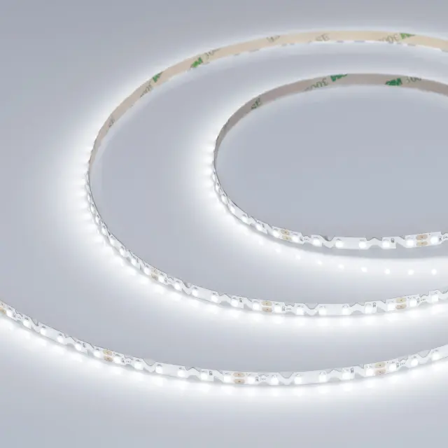 Светодиодная лента RZ-A120-6mm 24V White6000 (9.6 W/m, IP20, 2835, 5m), ракурс 4