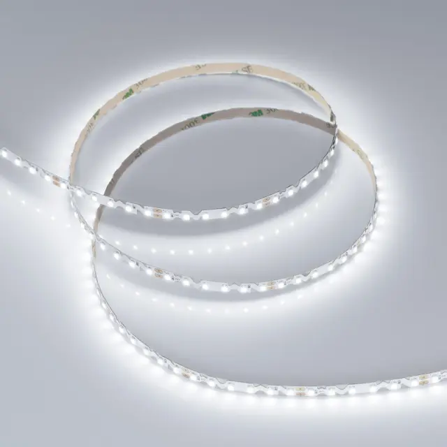 Светодиодная лента RZ-A120-6mm 24V White6000 (9.6 W/m, IP20, 2835, 5m), ракурс 5