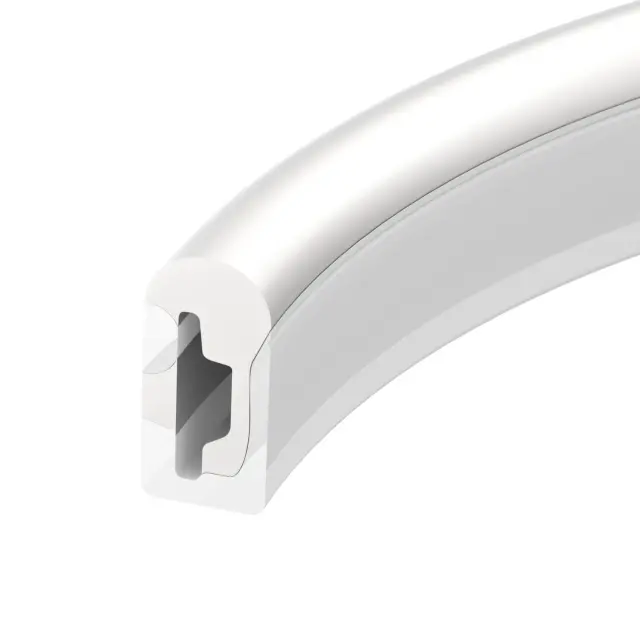 Силиконовый профиль WPH-FLEX-0613-SIDE-S8-10m WHITE