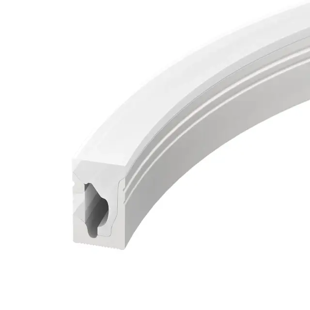 Силиконовый профиль WPH-FLEX-1018-SIDE-S10-50m WHITE