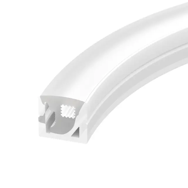 Силиконовый профиль WPH-FLEX-1616-SIDE-S11-50m WHITE