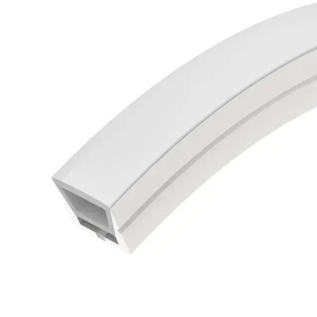 Силиконовый профиль WPH-FLEX-1616-TOP-S11-50m WHITE