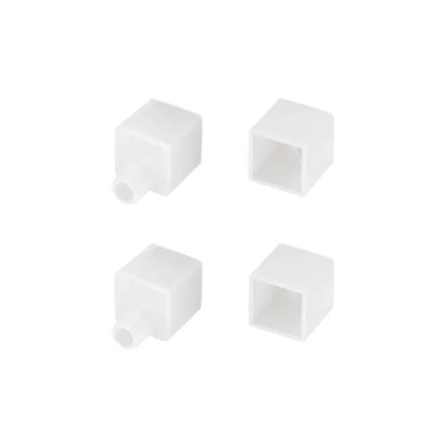 Заглушка WPH-FLEX-1212-TOP WHITE с отверстием