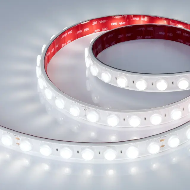 Светодиодная лента герметичная FLT-PS-A42-23mm 24V White6000 (21 W/m, IP67, 30deg, 5m), ракурс 4