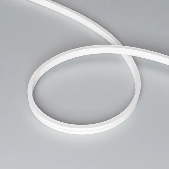 Гибкий неон MOONLIGHT-SIDE-A120-06x12mm 24V Warm3000 (9.6 W/m, IP65, 5m, wire x2), ракурс 4