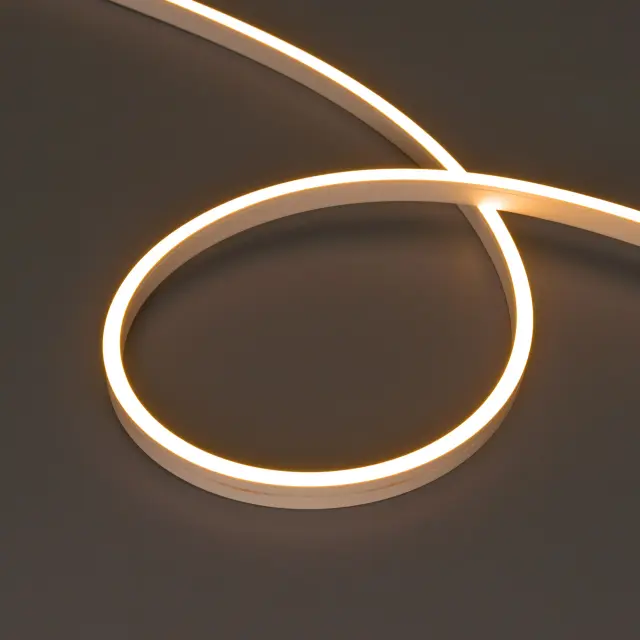 Гибкий неон MOONLIGHT-SIDE-A120-06x12mm 24V Warm2300 (9.6 W/m, IP65, 5m, wire x2)