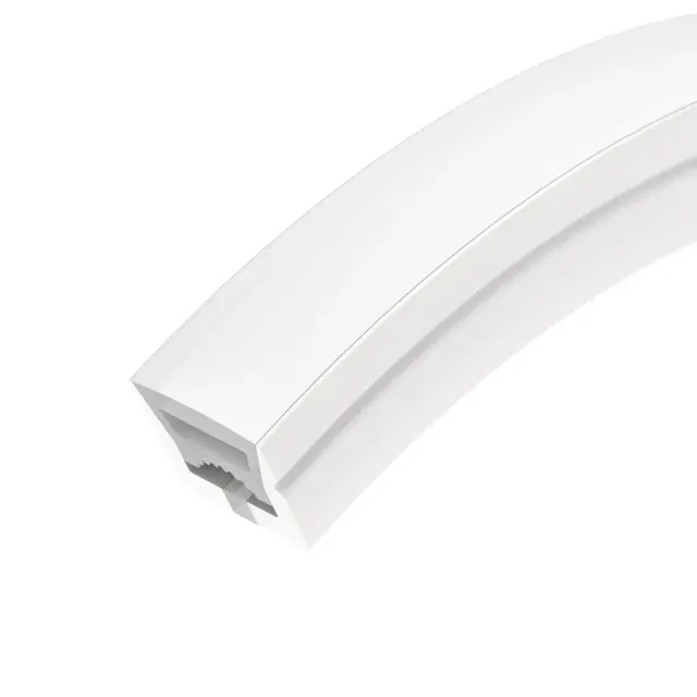 Силиконовый профиль WPH-FLEX-1212-TOP-S8-20m WHITE