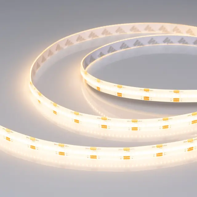 Светодиодная лента герметичная CSP-SE-X640-10mm 24V White-MIX (23 W/m, IP65, 5m), ракурс 2