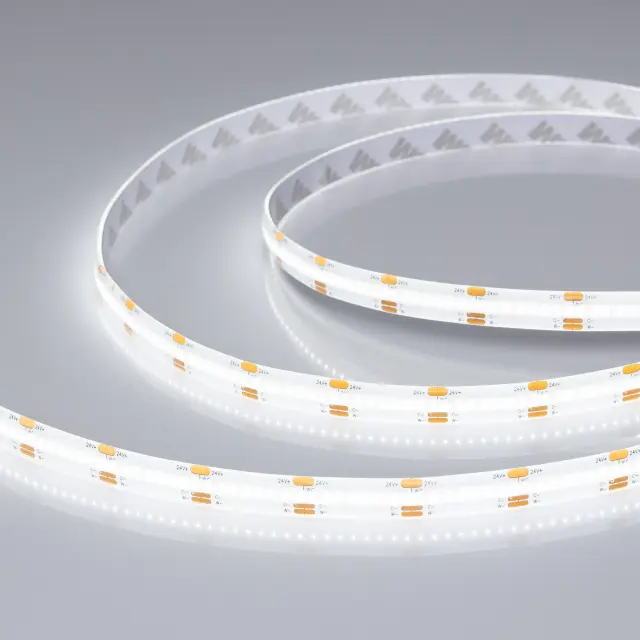 Светодиодная лента герметичная CSP-SE-X640-10mm 24V White-MIX (23 W/m, IP65, 5m), ракурс 5