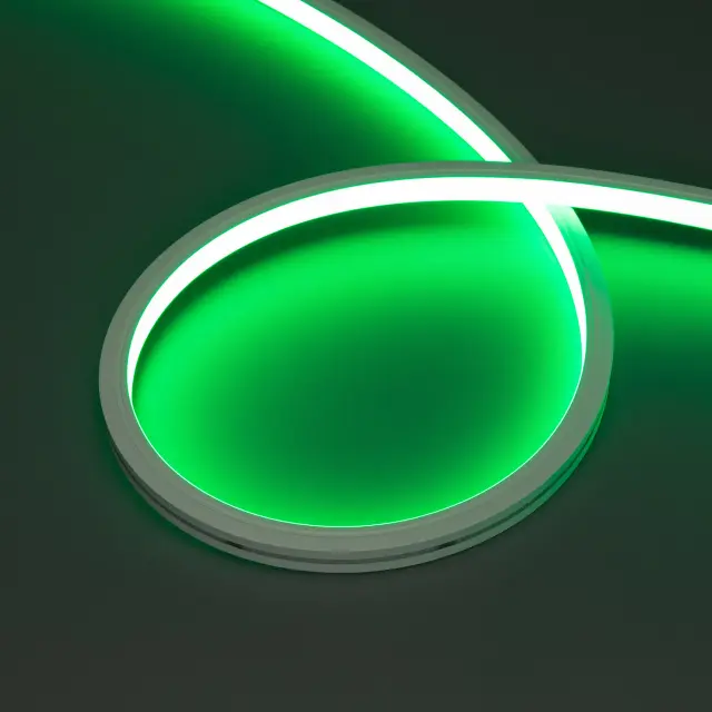 Гибкий неон MOONLIGHT-TOP-B84-13x12mm 24V RGB (12 W/m, IP67, 5m, wire x2), ракурс 5