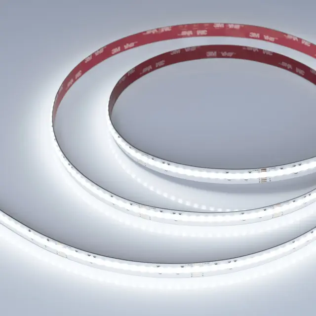 Светодиодная лента COB-X768-12mm 24V RGBW-White (15 W/m, IP20, CSP, 5m), ракурс 3