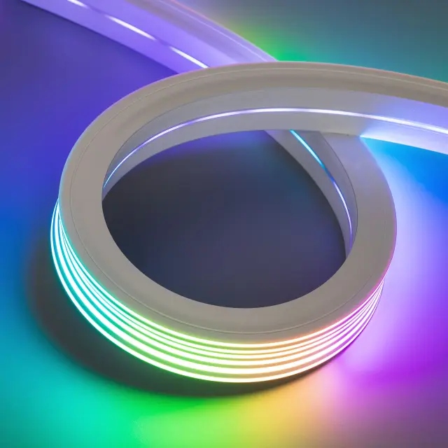 Гибкий неон SPI STARDUST-TOP-B60-30x20mm 12V RGB (12 W/m, IP65, 5m, wire x1)