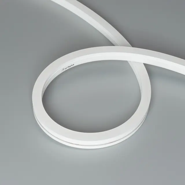 Гибкий неон MOONLIGHT-SIDE-B84-12x17mm 24V RGB (12 W/m, IP67, 5m, wire x2), ракурс 5