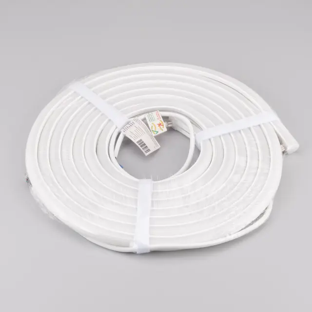 Гибкий неон MOONLIGHT-TOP-G120-16x15mm 24V RGB (12 W/m, IP67, 5m, wire x2), ракурс 3