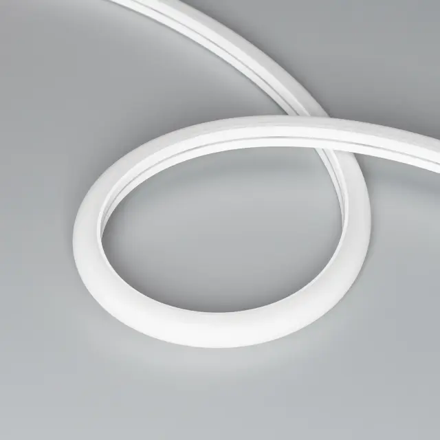 Гибкий неон MOONLIGHT-TOP-G120-16x15mm 24V RGB (12 W/m, IP67, 5m, wire x2), ракурс 5