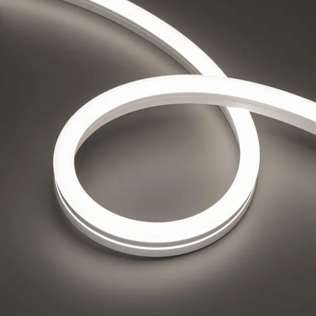 Гибкий неон MOONLIGHT-SIDE-A140-12x24mm 24V Day5000 (9.6 W/m, IP68, 5m, wire x2)