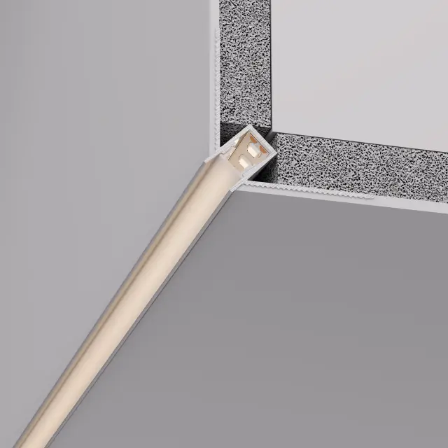 Профиль DECORE-S6-EXT-COMFORT-2000 ANOD внешний, ракурс 4