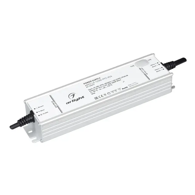 Блок питания ARPV-LG-12300-PFC-VCA (10.5-13.5V, 25A, 300W)