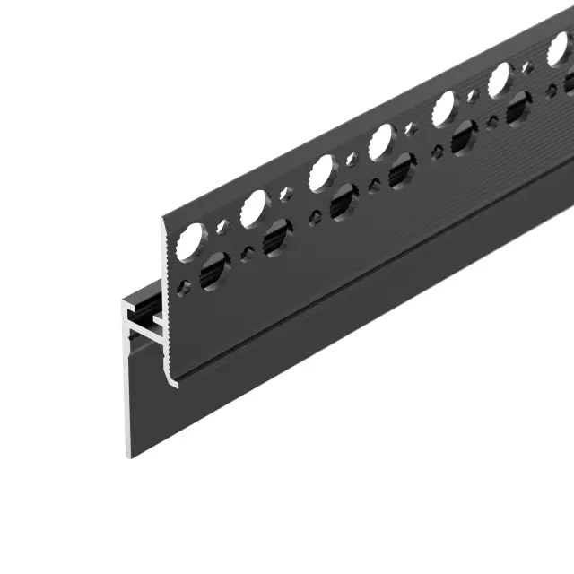 Профиль PLINTUS-FANTOM-H20-2000 BLACK, ракурс 3