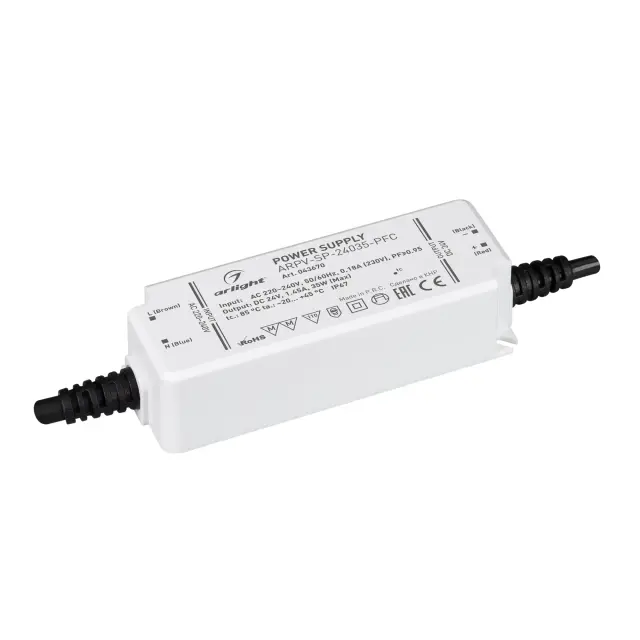 Блок питания ARPV-SP-24035-PFC (24V, 1.45A, 35W)