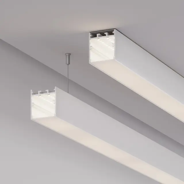 Профиль SL-LINE-3638-LW-3000 WHITE, ракурс 3