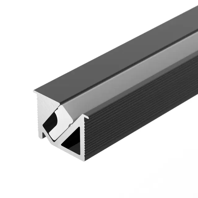Профиль SL-BEVEL-H10-F14-2000 ANOD BLACK