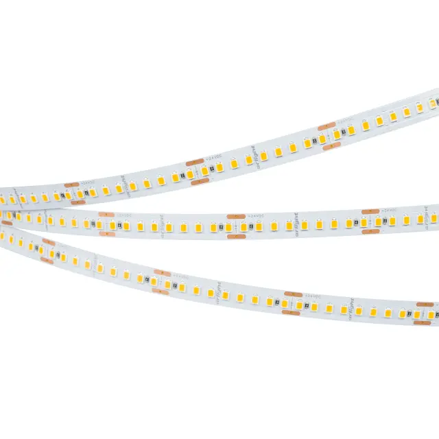 Светодиодная лента UL-A180-10mm 24V White6000 (12 W/m, IP20, 5m), ракурс 2