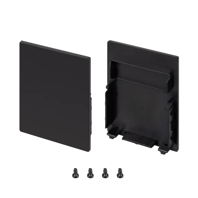Заглушка SL-LINE-4050-3L-LOW BLACK глухая