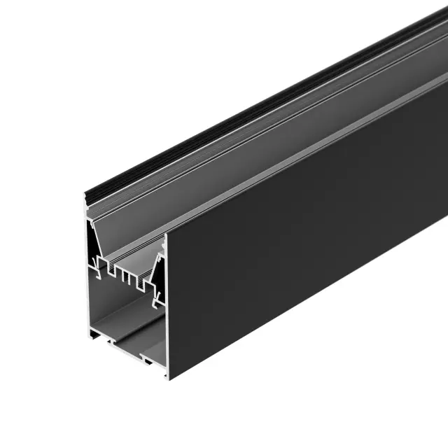 Профиль LINE-5075-HONEYCOMB-2000 BLACK, ракурс 2