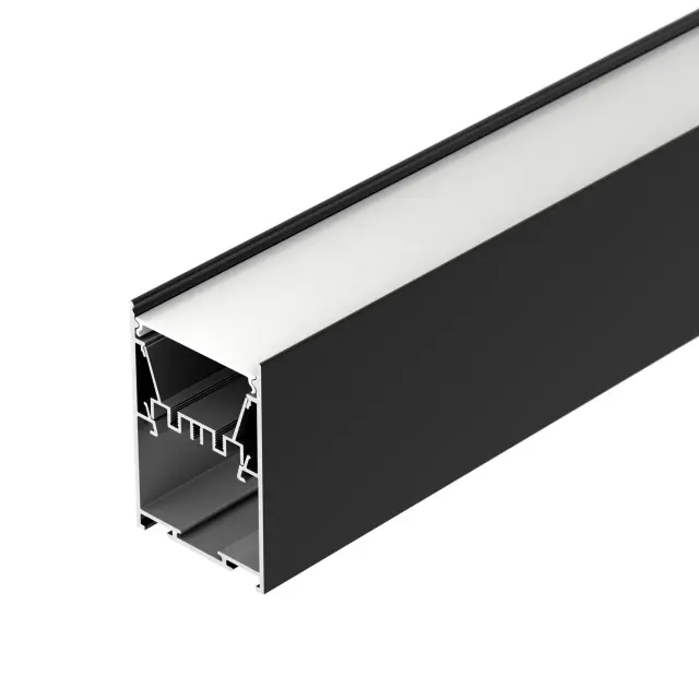 Профиль LINE-5075-HONEYCOMB-2000 BLACK, ракурс 5
