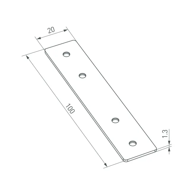 Соединитель профиля SL-LINE-4050-3L-180 Set, ракурс 2