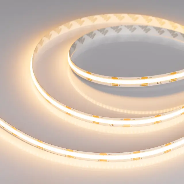 Светодиодная лента COB-X576-10mm 24V White-MIX (9.6 W/m, IP20, 5m)