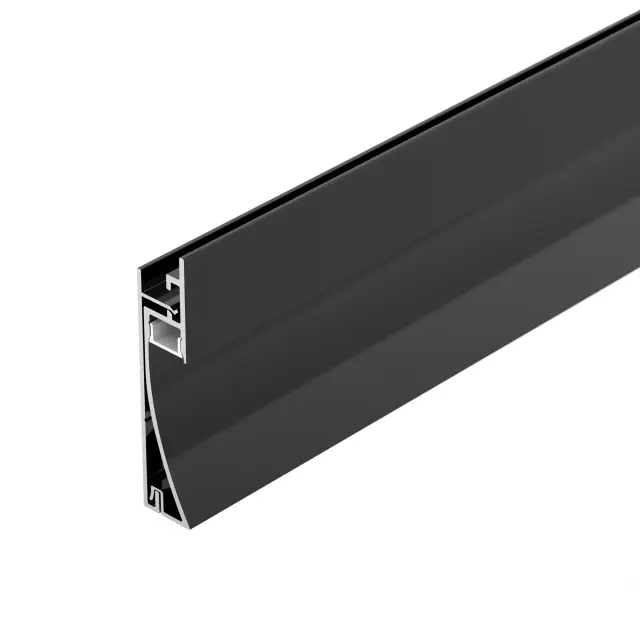 Профиль PLINTUS-H58-F-2000 BLACK