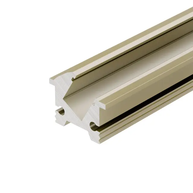 Профиль SL-BEVEL-H12-F13-2000 ANOD OLIVE GREY, ракурс 2