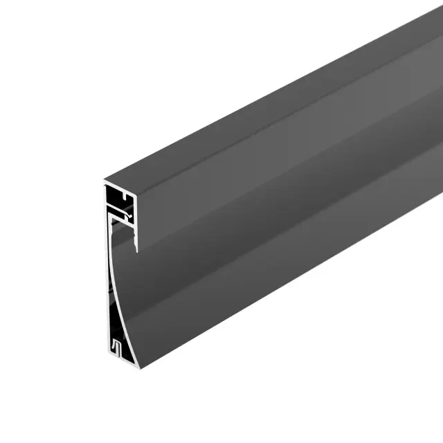 Профиль PLINTUS-H54-2000 BLACK, ракурс 3
