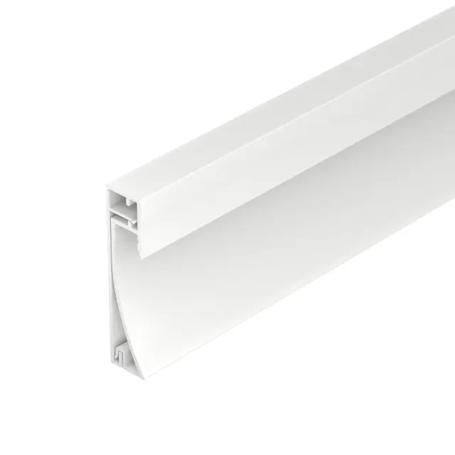 Профиль PLINTUS-H54-2000 WHITE, ракурс 3