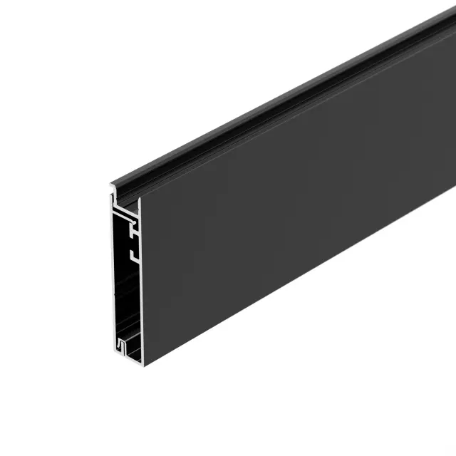 Профиль PLINTUS-H55-2000 BLACK, ракурс 2