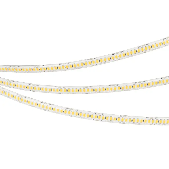 Светодиодная лента герметичная RTW-SE-A280-8mm 24V Warm2700 (10 W/m, IP65, 5m), ракурс 3