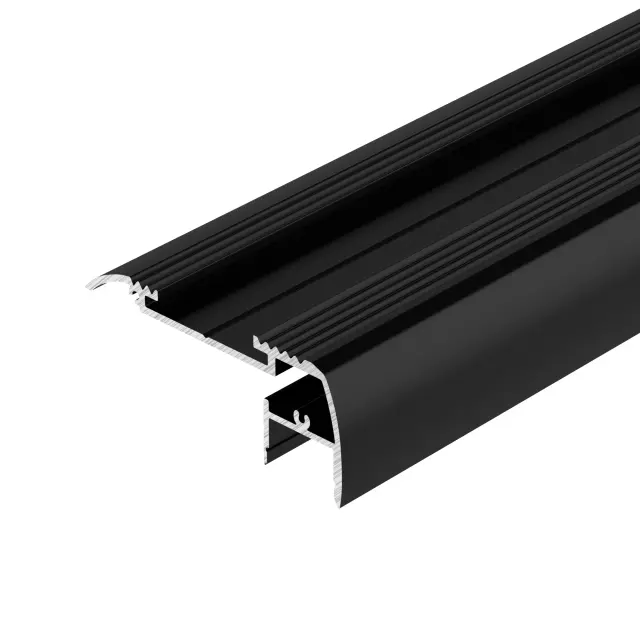 Профиль STAIR-W65-2000 ANOD BLACK, ракурс 2
